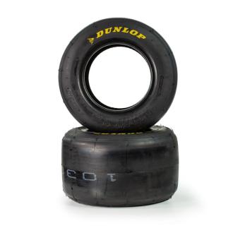 Dunlop 6-inch DES (DGS) racing tire 11 x 5.50-6 slick front