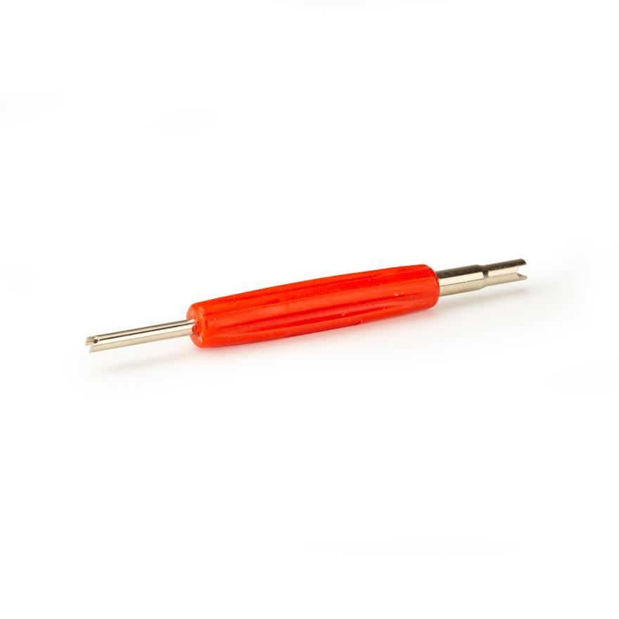 Tool for rubber valves insert