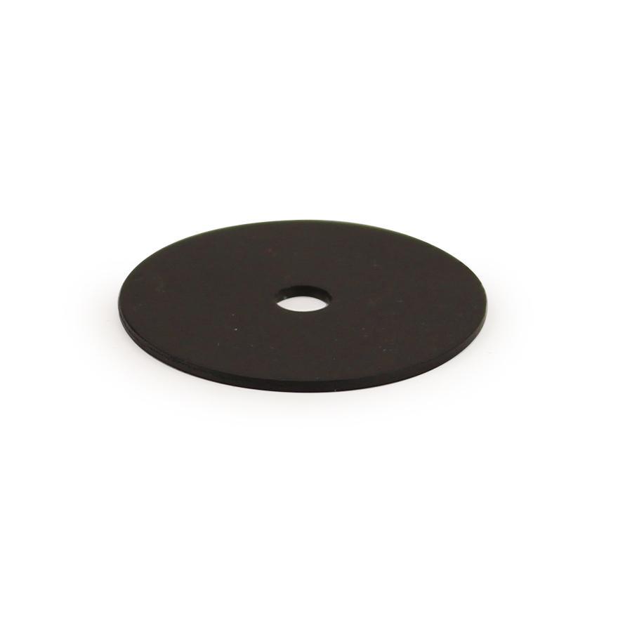washer alu for seat/seatsupport 8,5mm x 60mm , thickness: 2mm , black