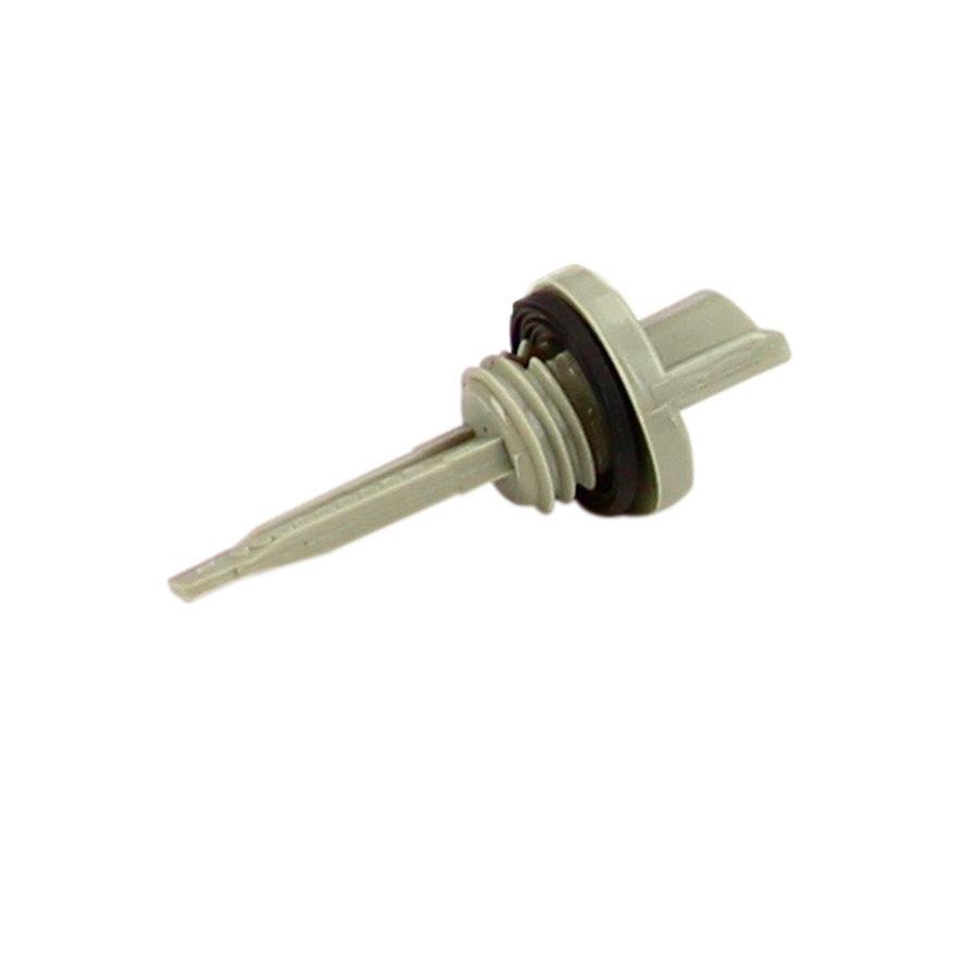 Dip stick with washer