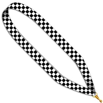 Neckband Medal chequered 22 mm