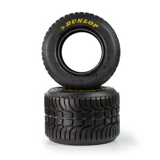 Dunlop KT12 SLW2 hby racing tire 10 x 4.50 - 5 Rain front