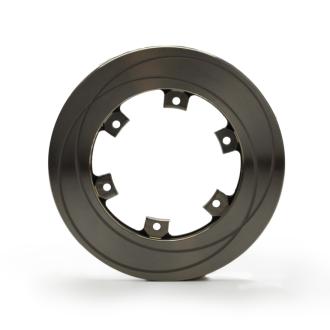 Disque de frein flottant 195 × 18 mm ventilé et rainuré