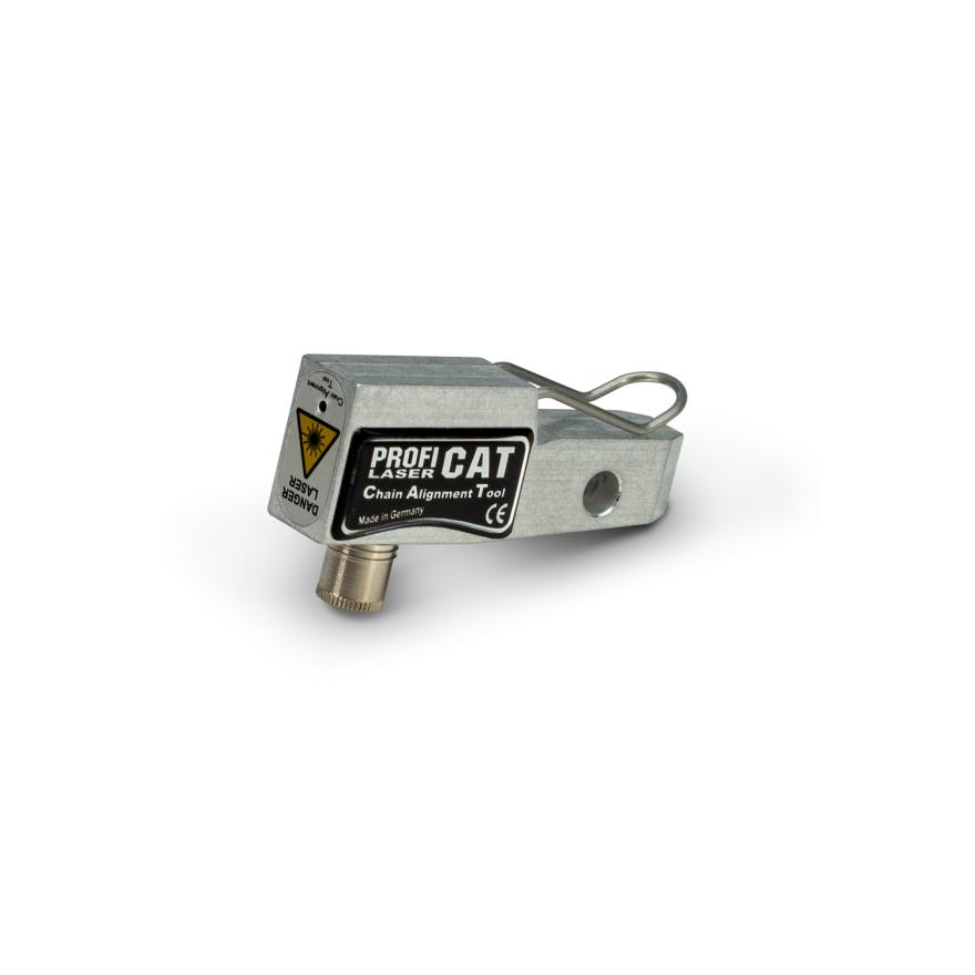 Chain alignment tester for 219 chains with CAT laser lines
