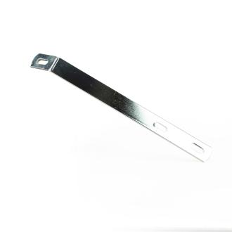 Halter unten für Frontschild | Winkel 124°