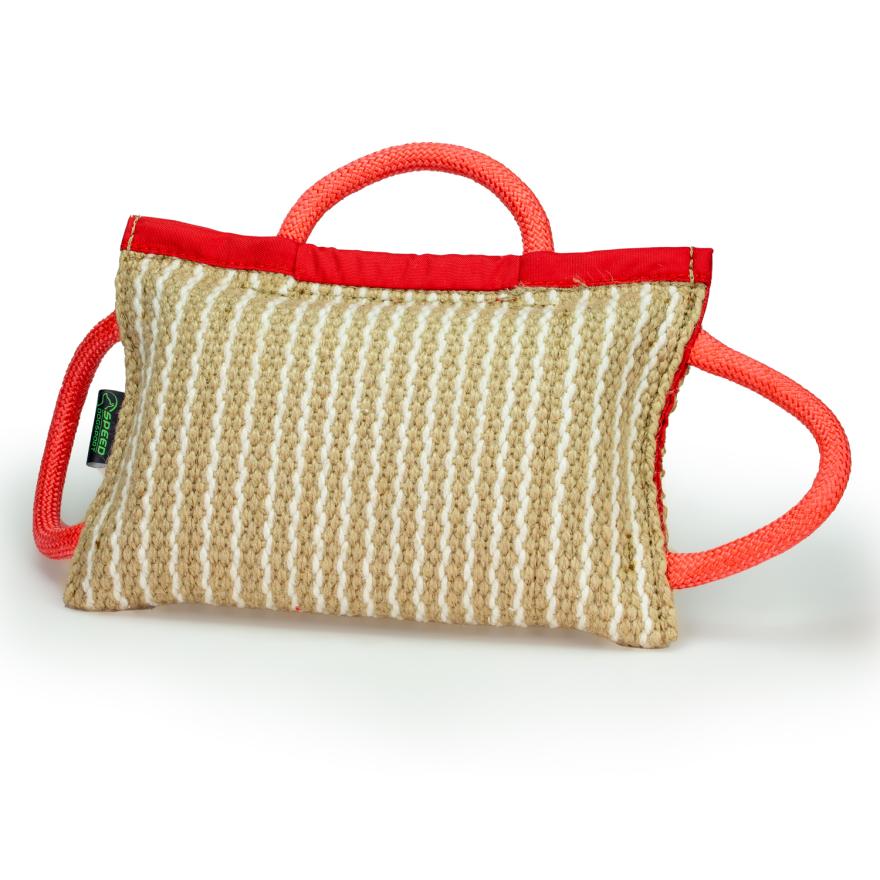 Bite cushion Jute "Red Edition"