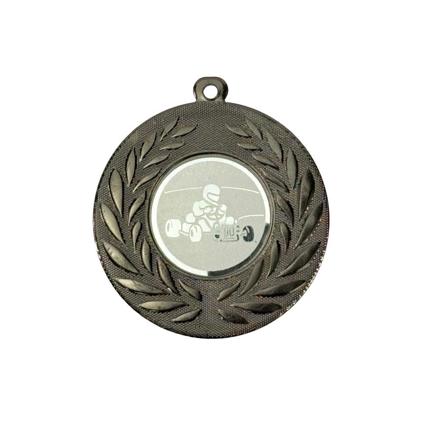 Médaille noir 50 mm