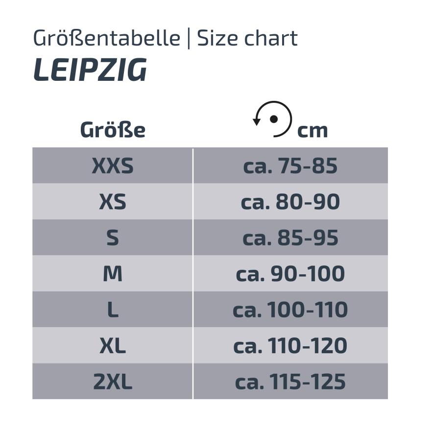 Rippenprotektor LEIPZIG RP-1 Logo mit Sticker