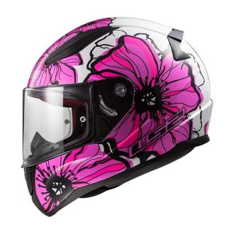 LS2 FF353 Rapid II Poppies Helmet