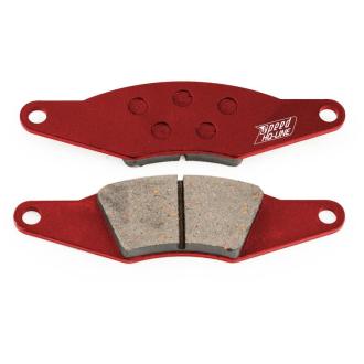 Brake pad RiMO red for Hyd-Brake 145 x 40 x 12 mm medium
