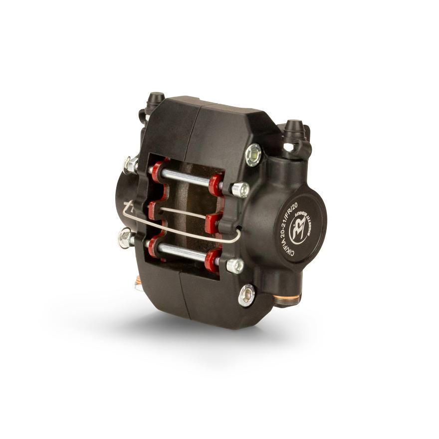 Bremssattel hinten hyd. 2-Kolben MA20/21 CIK/FIA