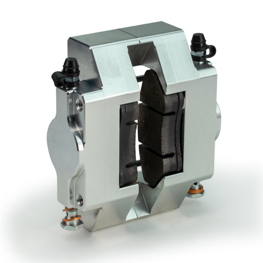 Brake caliper hyd. 2-pistons rentalkart