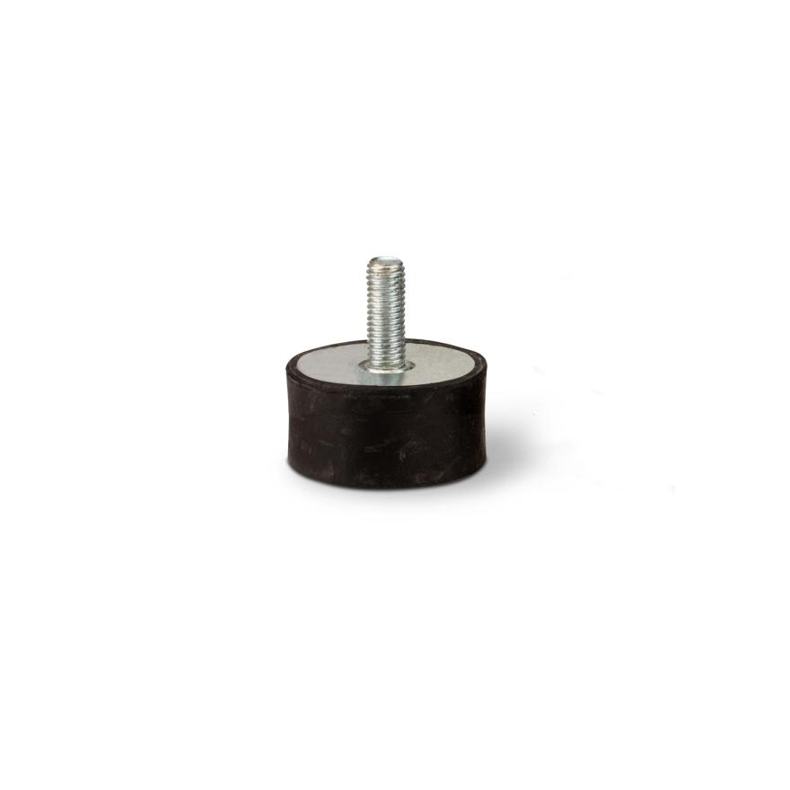 Gummi-Metall Puffer M10 L:25mm